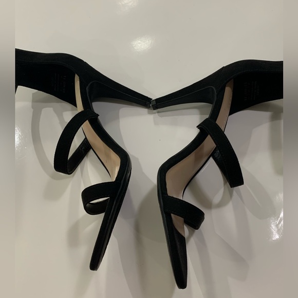 Kelly and Katie Black Size 9.5 Women's Heels Sandals Shoes - Picture 6 of 13